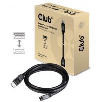 CLUB3D DisplayPort 1.4 HBR3 Extension kabel 8K60Hz M/F 2m/