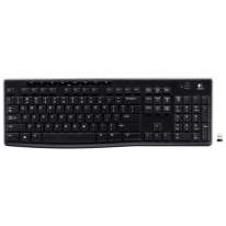 Logitech Wireless Keyboard K270 toetsenbord RF Draadloos QWERTZ Zwitsers Zwart