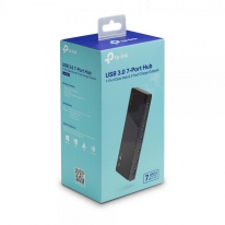 TP-Link UH700 interface hub USB 3.2 Gen 1 (3.1 Gen 1) Micro-B 5000 Mbit/s Zwart