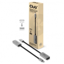 CLUB3D USB Type C to DisplayPort 1.4 8K60Hz HBR3 Actieve Adapter (thunderbolt 3 compatible)