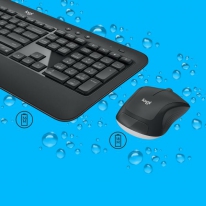 Logitech MK540 ADVANCED Wireless Keyboard and Mouse Combo toetsenbord USB QWERTY Engels Zwart, Wit