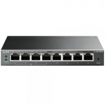 TP-Link TL-SG108PE netwerk-switch Unmanaged Gigabit Ethernet (10/100/1000) Power over Ethernet (PoE) Zwart