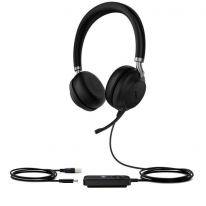 Yealink UH38 Dual Teams Headset Bedraad en draadloos Hoofdband Kantoor/callcenter Bluetooth Zwart