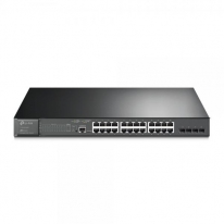 TP-Link TL-SG3428MP netwerk-switch Managed L2/L2+ Gigabit Ethernet (10/100/1000) Power over Ethernet (PoE) Zwart