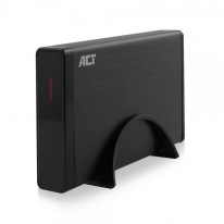 ACT AC1400 behuizing voor opslagstations HDD-/SSD-behuizing Zwart 3.5\"