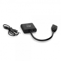 ACT AC7535 video kabel adapter 0,23 m HDMI Type A (Standaard) VGA (D-Sub) Zwart