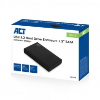 ACT AC1215 behuizing voor opslagstations HDD-/SSD-behuizing Zwart 2.5\"