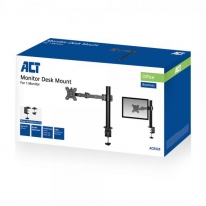 ACT AC8325 flat panel bureau steun 81,3 cm (32\") Klem/doorvoer Zwart