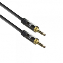 ACT AC3612 audio kabel 5 m 3.5mm Zwart