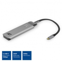 ACT AC7090 M.2 NVMe USB-C SSD Behuizing, aluminium, USB 3.2 Gen2