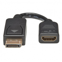 Tripp Lite P136-000 video kabel adapter 0,15 m DisplayPort HDMI Zwart