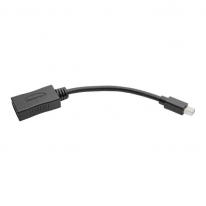Tripp Lite P139-06N-DP4K6B DisplayPort kabel 0,2 m Mini DisplayPort Zwart