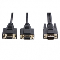 Tripp Lite P516-006-HR VGA kabel 1,83 m VGA (D-Sub) 2 x VGA (D-Sub) Zwart