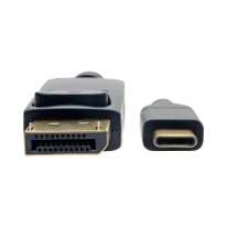 Tripp Lite U444-003-DP USB grafische adapter 3840 x 2160 Pixels Zwart