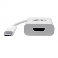 Tripp Lite U444-06N-HD4K6W USB grafische adapter 3840 x 2160 Pixels Wit