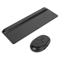 Targus BUS0421UK toetsenbord Inclusief muis RF-draadloos + Bluetooth QWERTY UK International Zwart