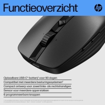 HP 710 oplaadbare, stille muis