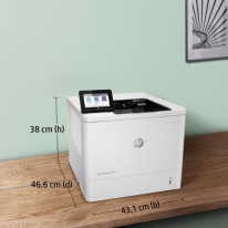 HP LaserJet Enterprise M611dn, Print, Printen via USB-poort aan voorzijde; Roam; dubbelzijdig printen; energiezuinig; optimale b