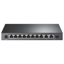 TP-Link TL-SG1210PP netwerk-switch Unmanaged Gigabit Ethernet (10/100/1000) Power over Ethernet (PoE) Zwart