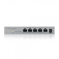 Zyxel MG-105 Unmanaged 2.5G Ethernet (100/1000/2500) Staal