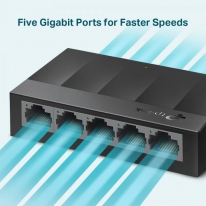 TP-Link LS1005G netwerk-switch Gigabit Ethernet (10/100/1000) Zwart