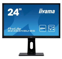 iiyama ProLite B2483HSU-B5 computer monitor 61 cm (24\") 1920 x 1080 Pixels Full HD LED Zwart