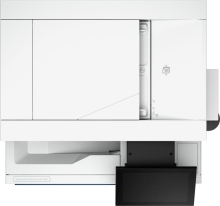 HP Color LaserJet Enterprise MFP 5800f printer, Printen, kopiëren, scannen, faxen, Automatische documentinvoer; optionele high-c