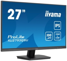 iiyama ProLite XU2793QSU-B6 computer monitor 68,6 cm (27\") 2560 x 1440 Pixels Wide Quad HD LED Zwart