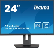 iiyama ProLite XUB2495WSU-B5 computer monitor 61,2 cm (24.1\") 1920 x 1200 Pixels WUXGA LCD Zwart
