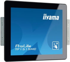 iiyama ProLite TF1515MC-B2 touch screen-monitor 38,1 cm (15\") 1024 x 768 Pixels Multi-touch Zwart