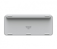 Logitech MX Keys Mini for Business toetsenbord RF-draadloos + Bluetooth AZERTY Frans Aluminium, Wit