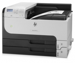 HP LaserJet Enterprise 700 printer M712dn, Print, Printen via de USB-poort aan voorzijde; Dubbelzijdig printen