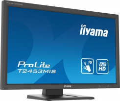 iiyama ProLite T2453MIS-B1 touch screen-monitor 59,9 cm (23.6\") 1920 x 1080 Pixels Multi-touch Multi-gebruiker Zwart
