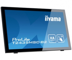 iiyama ProLite T2435MSC-B2 touch screen-monitor 59,9 cm (23.6\") 1920 x 1080 Pixels Multi-touch Zwart