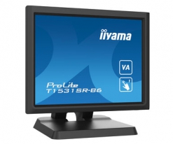 iiyama ProLite T1531SR-B6 computer monitor 38,1 cm (15\") 1024 x 768 Pixels XGA LCD Touchscreen Zwart