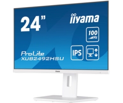 iiyama XUB2492HSU-W6 computer monitor 60,5 cm (23.8\") 1920 x 1080 Pixels Full HD LED Wit
