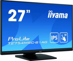 iiyama ProLite T2754MSC-B1AG touch screen-monitor 68,6 cm (27\") 1920 x 1080 Pixels Multi-touch Multi-gebruiker Zwart