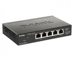 D-Link DGS-1100-05PDV2 netwerk-switch Managed Gigabit Ethernet (10/100/1000) Power over Ethernet (PoE) Zwart