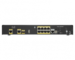 Cisco 892FSP bedrade router Gigabit Ethernet Zwart