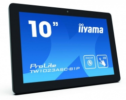 iiyama ProLite TW1023ASC-B1P touch screen-monitor 25,6 cm (10.1\") 1280 x 800 Pixels Multi-touch Multi-gebruiker Zwart