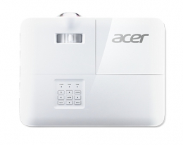 Acer S1386WH beamer/projector Projector met normale projectieafstand 3600 ANSI lumens DLP WXGA (1280x800) Wit