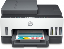 HP Smart Tank 7305 All-in-One, Printen, scannen, kopiëren, automatische documentinvoer, draadloos, Invoer voor 35 vel; Scans naa