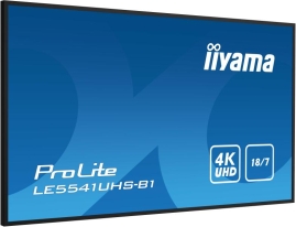 iiyama LE5541UHS-B1 beeldkrant Digitale signage flatscreen 138,7 cm (54.6\") LCD 350 cd/m² 4K Ultra HD Zwart 18/7