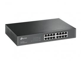 TP-Link TL-SG1016D netwerk-switch Managed L2 Gigabit Ethernet (10/100/1000) Zwart