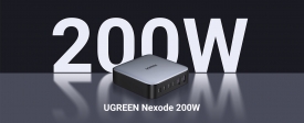 Ugreen 40914 Nexode 200W GaN Desktop USB-C USB-A Oplader