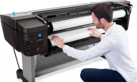 HP Designjet T1700dr grootformaat-printer Thermische inkjet Kleur 2400 x 1200 DPI 1118 x 1676 mm