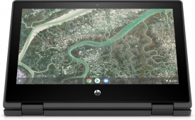 HP Chromebook x360 11MK G3 29,5 cm (11.6\") Touchscreen HD MediaTek 4 GB LPDDR4x-SDRAM 32 GB eMMC Wi-Fi 5 (802.11ac) Chrome OS Zw