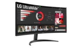 LG 34WR50QC-B.AEU computer monitor 86,4 cm (34\") 3440 x 1440 Pixels UltraWide Quad HD LCD Zwart