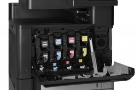 HP Color LaserJet Enterprise Flow M880z multifunctionele printer, Printen, kopiëren, scannen, faxen, Invoer voor 200 vel; Printe