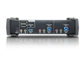 ATEN 2-poorts USB 3.0 4K DisplayPort KVMP™-schakelaar (kabels meegeleverd)